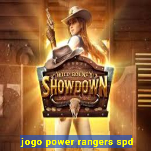 jogo power rangers spd